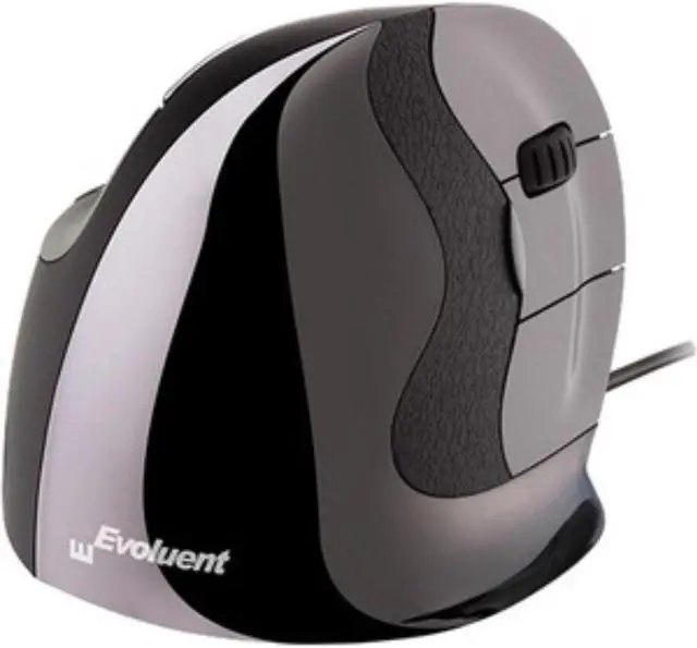 Alt view image 3 of 10 - Evoluent Vertical Mouse D Right Wired Medium