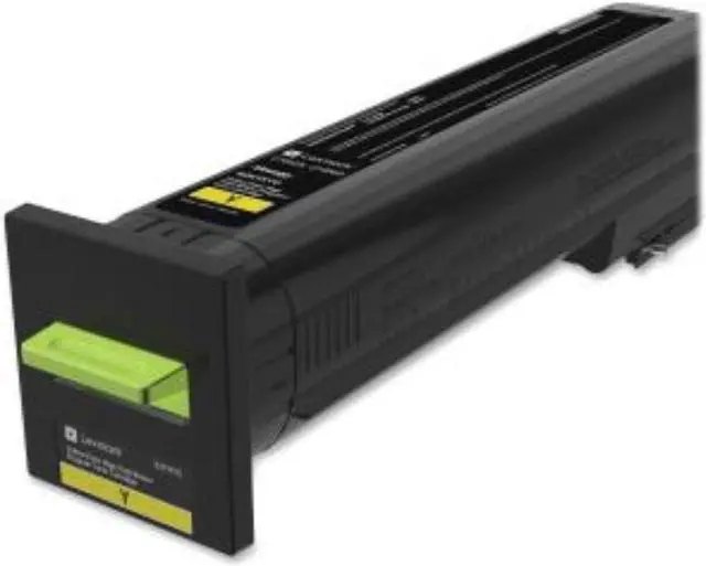 Alt view image 12 of 20 - Lexmark Original Toner Cartridge - Laser - Extra High Yield - Yellow - 1 Each