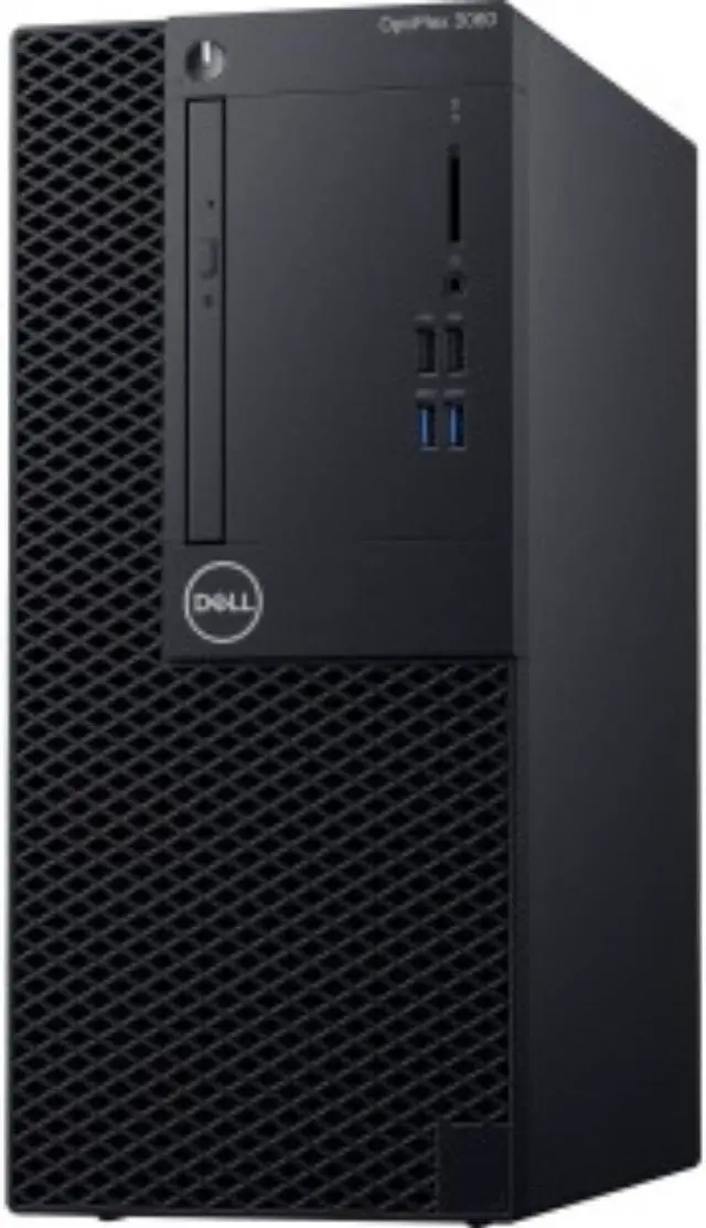 Alt view image 7 of 7 - Dell OptiPlex 3000 3060 Desktop Computer - Intel Core i5 (8th Gen) i5-8500 3 GHz - 8 GB DDR4 SDRAM - 1 TB HDD - Windows 10 Pro 64-bit (English/French/Spanish) - Mini-tower