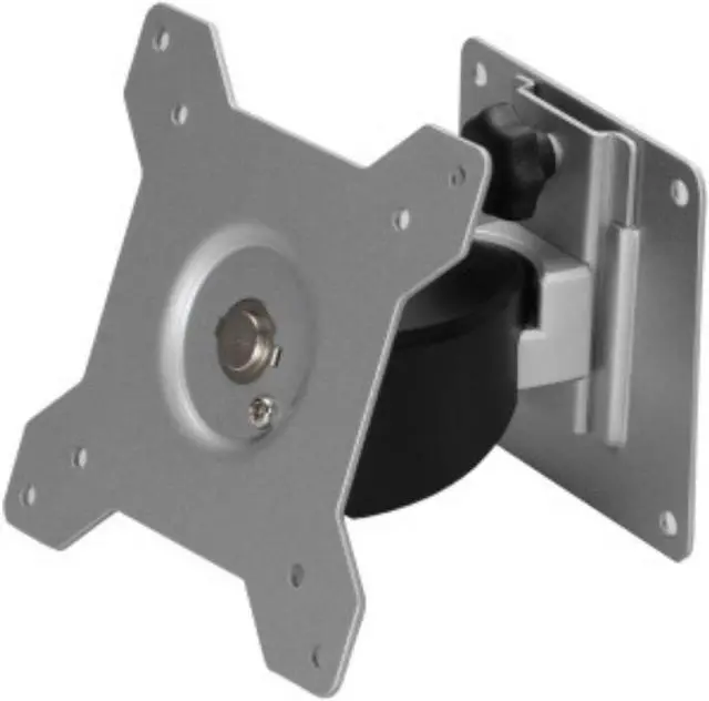 Alt view image 4 of 6 - Amer Networks Single Monitor Wall Mount Hinge Support Weight 22.04 lbs (10Kg) AMRW1