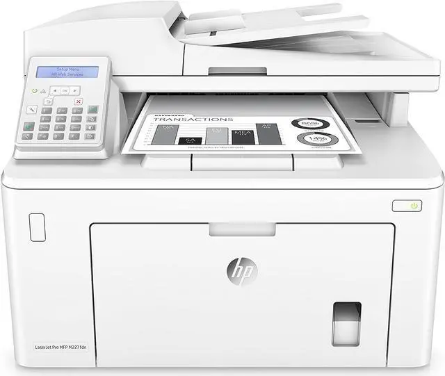Main image of HP LaserJet Pro MFP M227fdn Printer with Duplex Printing, G3Q79A
