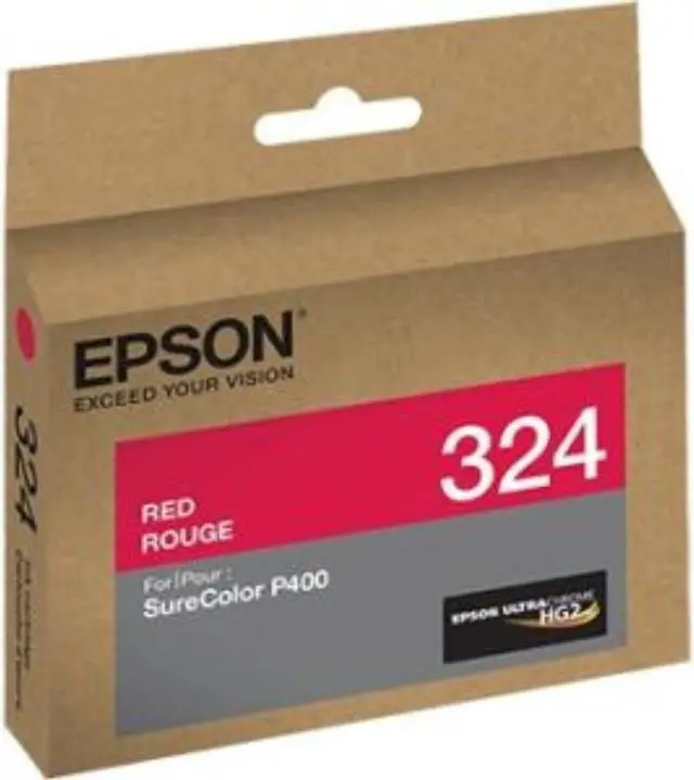 Alt view image 6 of 10 - EPSON PRINT T324720 ULTRACHROME HG2 RED INK CARTRIDGE, STANDARD CAPACITY