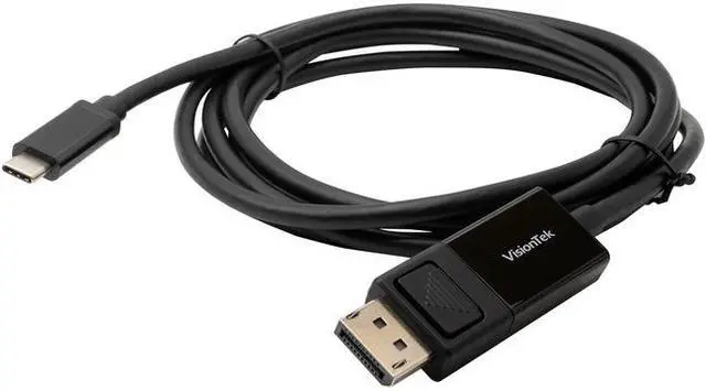 Main image of Visiontek Usb-C To Displayport 1.4 2M Cable M/M