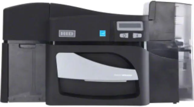 Alt view image 3 of 3 - Fargo DTC4500E Single Sided Dye Sublimation/Thermal Transfer Color Printer