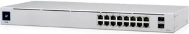 Alt view image 8 of 17 - Ubiquiti UniFi Switch USW-16-POE - switch - 16 ports - managed  (UBI-USW-16-POE)