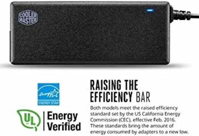 Alt view image 4 of 6 - Cooler Master MasterWatt 65W Universal AC Adapter for Laptops