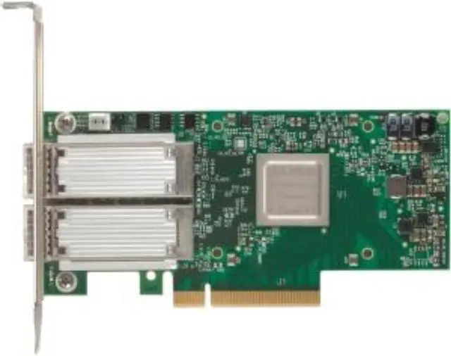 Alt view image 7 of 8 - Mellanox MCX414A-GCAT ConnectX-4 EN Network Interface Card 50GbE Dual-Port QSFP28 PCIe3.0 x8 ROHS R6
