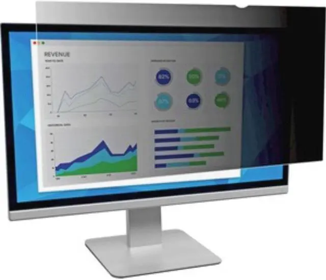 Alt view image 2 of 20 - 3M Blackout Frameless Privacy Filter for 22" Widescreen LCD Monitor 16:10