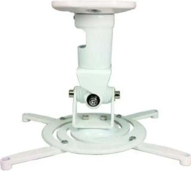 Alt view image 10 of 13 - Amer Mounts AMRP100 Universal Projector Mount White