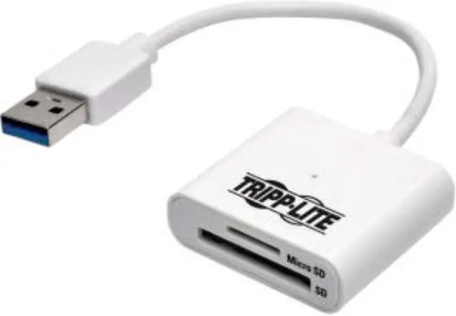 Alt view image 8 of 16 - Tripp Lite Usb 3.0 Superspeed Sd / Micro Sd Memory Card Media Reader 6In.