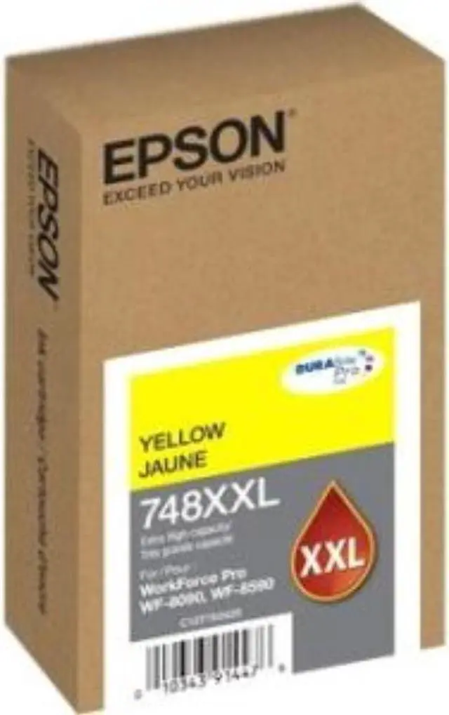 Alt view image 5 of 8 - EPSON PRINT T748XXL420 T748 YELLOW INK CARTRIDGE