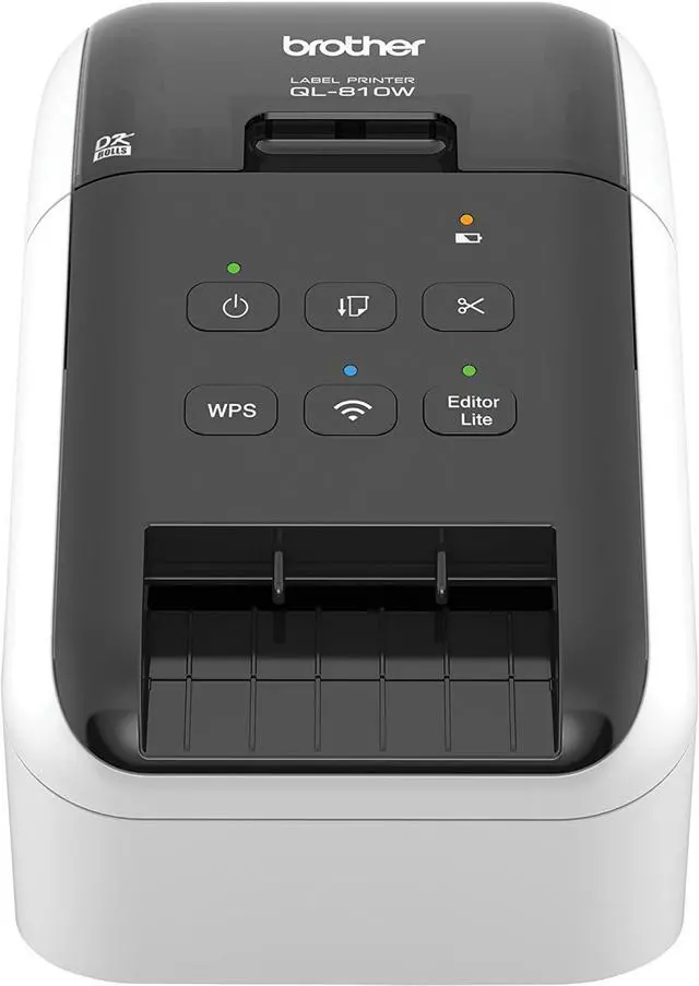 Alt view image 6 of 6 - Brother QL-810W Ultra-Fast Label Printer with Wireless Networking