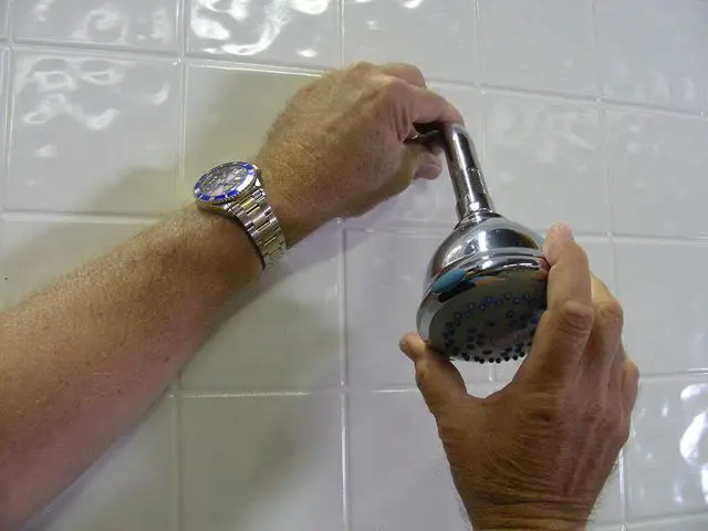 Alt view image 5 of 7 - Jet-Pro 1101 Colonial Shower Spa Multi-Head Massaging Shower Panel Black Bamboo