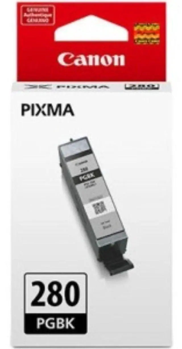Alt view image 6 of 9 - Canon PG-280 Original Ink Cartridge - Black - Inkjet - 1 Each