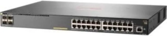 Alt view image 8 of 15 - Aruba 2930F 24G PoE+ 4SFP+ Managed L3 Switch - 24 PoE+ Ethernet Ports & 4 1/10 Gigabit SFP+ Uplink Ports - JL255A#ABA