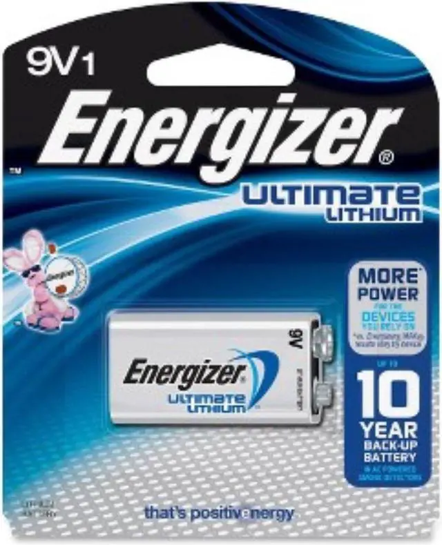 Alt view image 11 of 19 - ENERGIZER-BATTERIES L522BP 1PK ULTIMATE LITHIUM 9V