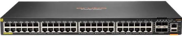 Main image of Aruba 6200F 48G Class4 PoE 4SFP+ 370W Switch JL727AABA