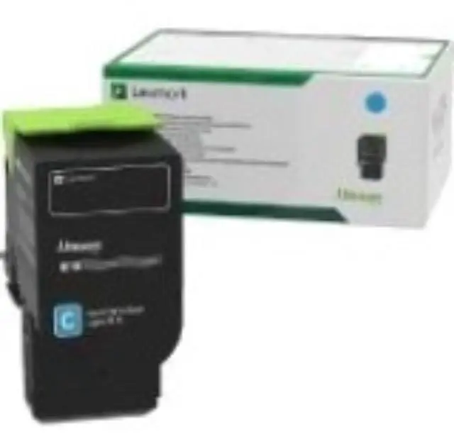 Alt view image 2 of 5 - Lexmark 78C00CG Government Lexmark Cs521dn Cs622de Cx421adn Cx522ade Cx622ade Cx625ade Cx625adhe Cyan Return Program Toner Cartridge [1 400 Yield]