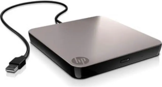 Alt view image 4 of 9 - HPE Mobile USB DVD-RW Optical Drive External DVD-Writer