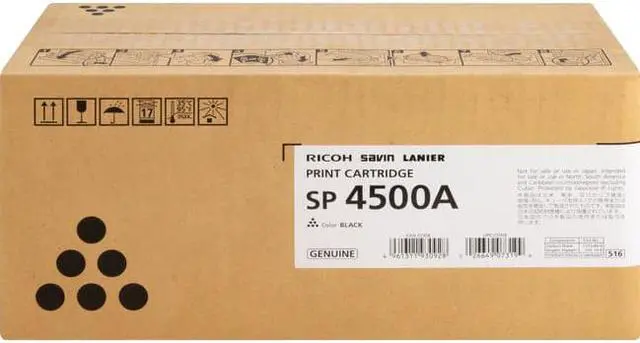 Alt view image 5 of 8 - RICOH CORP. 407319 Print Cartridge SP 4500A short