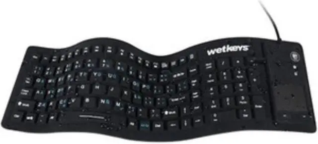 Alt view image 7 of 11 - Wetkeys Flex Touch Keyboard