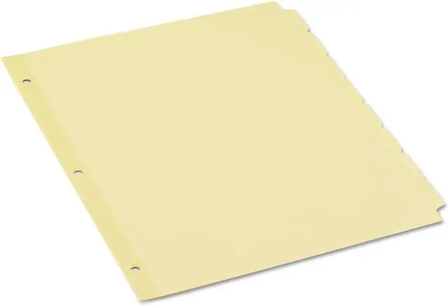Alt view image 2 of 5 - UNIVERSAL Economy Tab Dividers 8-Tab Letter Buff 24 Sets/Box 20846