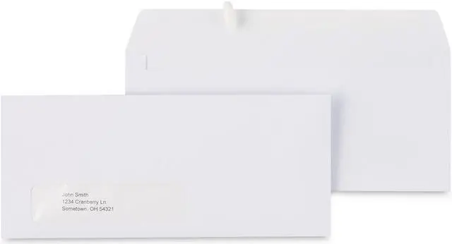 Alt view image 3 of 9 - UNIVERSAL Window Business Envelope #10 4 1/8 x 9 1/2 250/Box 36322