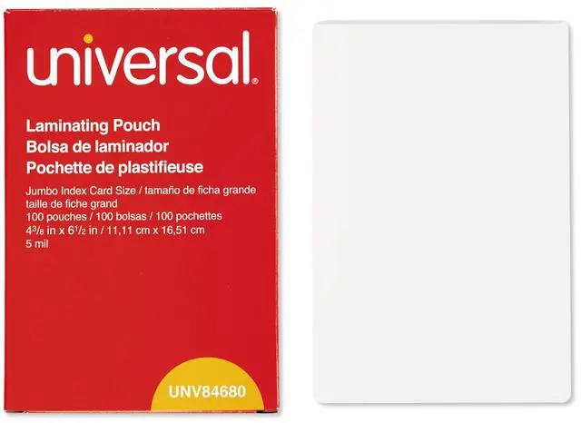 Alt view image 3 of 7 - Universal Laminating Pouches - UNV84680