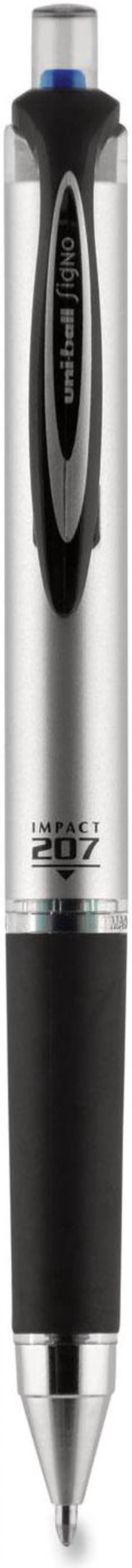 Alt view image 3 of 5 - uni-ball 207 Impact Retractable Gel Pen ,PEN,RBALL,GEL,IMPCT,RT,BE