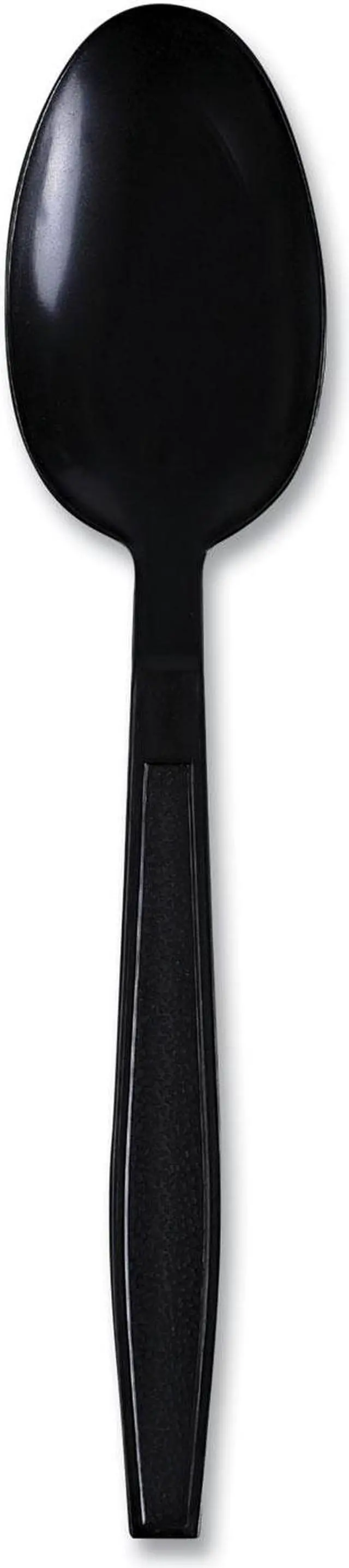 Alt view image 2 of 3 - Boardwalk BWKTSHWPPBIW Heavyweight Wrapped Polypropylene Cutlery, Teaspoon