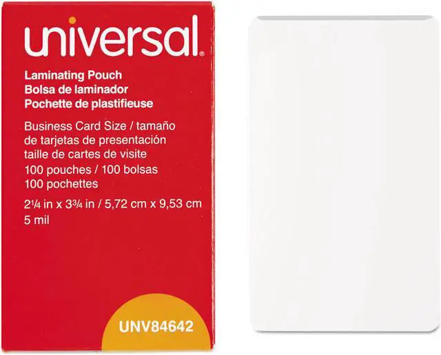 Alt view image 3 of 3 - Universal Laminating Pouches - UNV84642