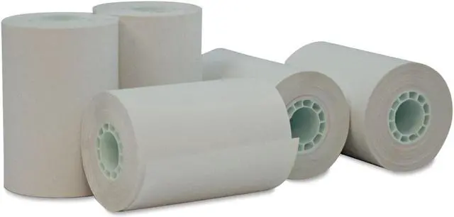 Alt view image 4 of 5 - UNIVERSAL Single-Ply Thermal Paper Rolls 2 1/4" x 55 ft White 50/Carton 35766