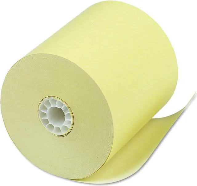 Alt view image 5 of 6 - Iconex Direct Thermal Printing Thermal Paper Rolls 3.13" x 230 ft Canary