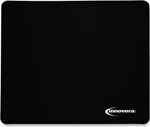 Alt view image 8 of 20 - Innovera Large Mouse Pad Nonskid Base 9 7/8 x 11 7/8 x 1/8 Black 52600
