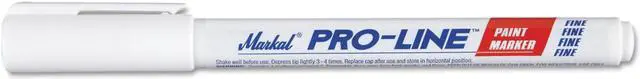 Alt view image 2 of 4 - Markal - 96871 - Pro-line Fine Tip Whitemarker Bulk