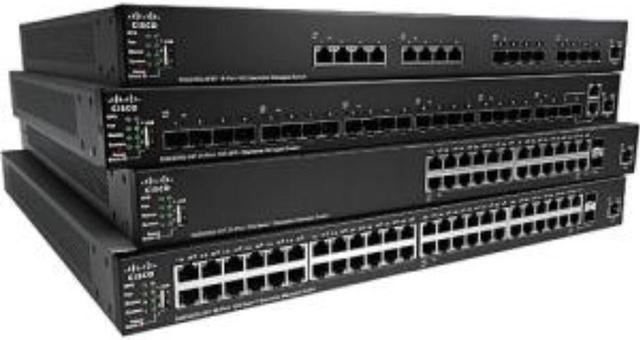 Alt view image 4 of 5 - Cisco - SG350X-24-K9-NA - Cisco SG350X-24 Layer 3 Switch - 24 Ports - Manageable - Gigabit Ethernet - 10/100/1000Base-T