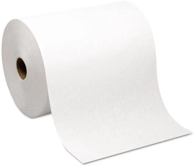 Alt view image 8 of 13 - Georgia Pacific Professional Hardwound Roll Paper Towel Nonperforated 7.87 x 1000ft White 6 Rolls/Carton 26470