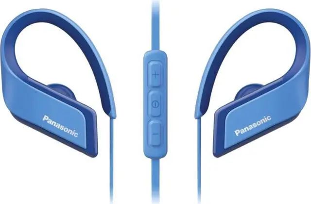 Alt view image 13 of 17 - Panasonic Wings Ultra-Light Wireless Bluetooth Sport Earphones - Blue - Rp-Bts35-A