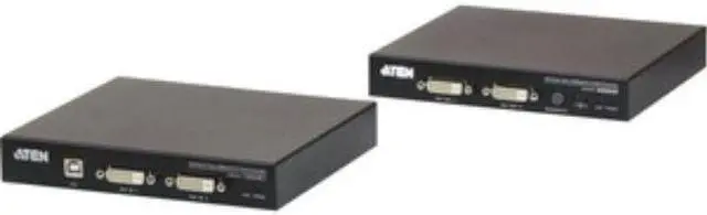 Alt view image 5 of 6 - ATEN USB DVI Dual View HDBaseT 2.0 KVM Extender 1920 x 1200 @100 m-TAA Compliant