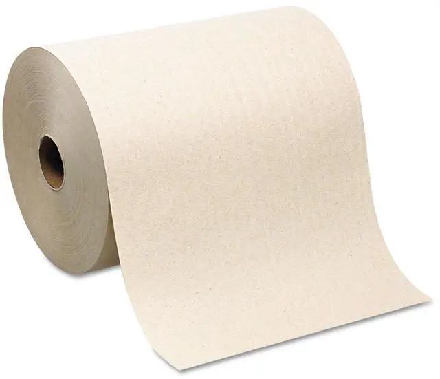 Alt view image 8 of 12 - Georgia Pacific Professional Hardwound Roll Paper Towel Nonperforated 7.87 x 1000ft Brown 6 Rolls/Carton 26480