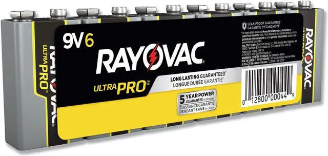 Alt view image 2 of 7 - Maximum Alkaline Shrink Pack Batteries, 9 V