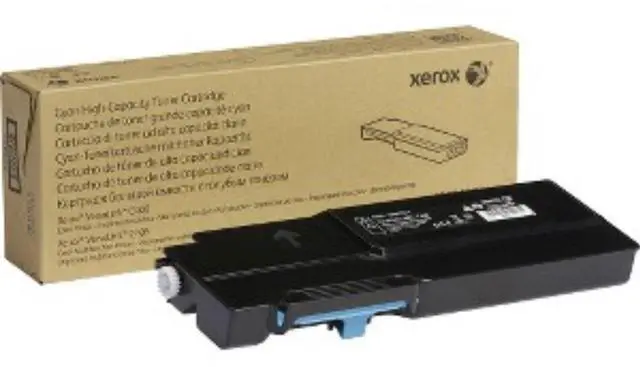 Alt view image 17 of 20 - Xerox 106R03514 High Yield Toner Cartridge - Cyan