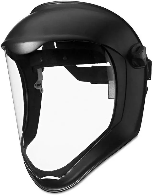 Alt view image 5 of 11 - Bionic Face Shields, Uncoated, Clear/Black Matte