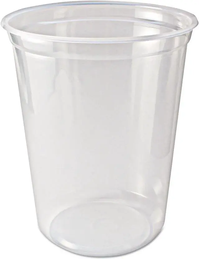 Alt view image 4 of 7 - Fabri-Kal 9505104 Microwavable Deli Containers, 32 Oz, Clear, 500/Carton