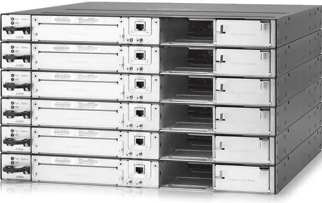 Alt view image 4 of 4 - HP RENEW SEALED, SAME AS NEW . Aruba 3810M 24G PoE+ 1-slot switch - Includes 24 Power over Ethernet Plus (PoE+) RJ45 10/100/1000BASE-T autosensing ports, one stacking module slot, one flex port slot