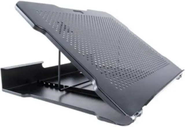 Alt view image 9 of 19 - Allsop 32147 Metal Art Adjustable Laptop Stand, Black