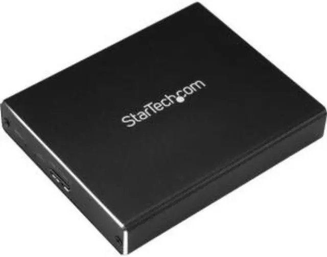 Alt view image 3 of 6 - STARTECH.COM SM22BU31C3R TURN TWO M.2 SATA DRIVES INTO ULTRA-FAST PORTABLE STORAGE WITH RAID FOR INCREASE