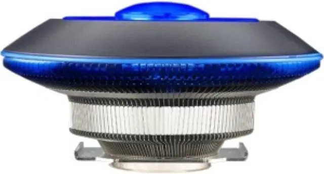 Alt view image 19 of 20 - Cooler Master MasterAir G100M RGB Top Down Low Profile Mini ITX CPU Air Cooler, Copper Heat Column Base, Aluminum Fins, 92mm RGB Ring Fan, RGB Lighting for AMD Ryzen/Intel LGA1200/1151