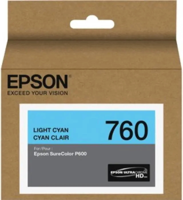 Alt view image 2 of 9 - Epson UltraChrome HD T760 Original Ink Cartridge T760520