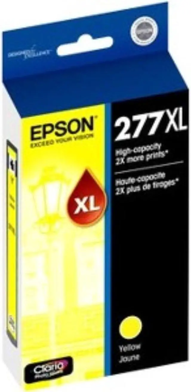 Alt view image 3 of 5 - Epson Claria 277XL Ink Cartridge Yellow T277XL420S